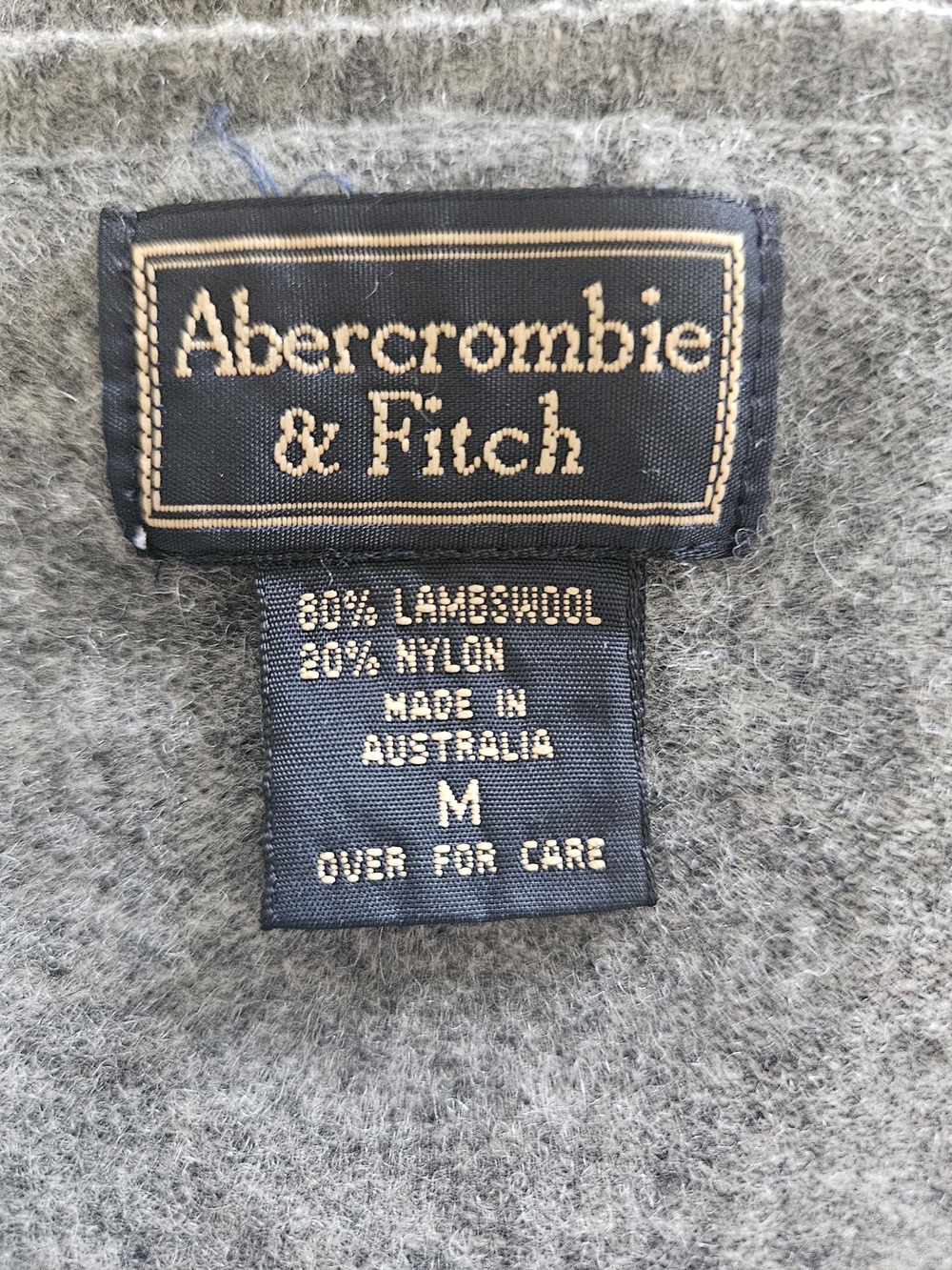 Vintage 80's 90's Thrashed Abercrombie & Fitch Lambswool Sweater - Womens Med